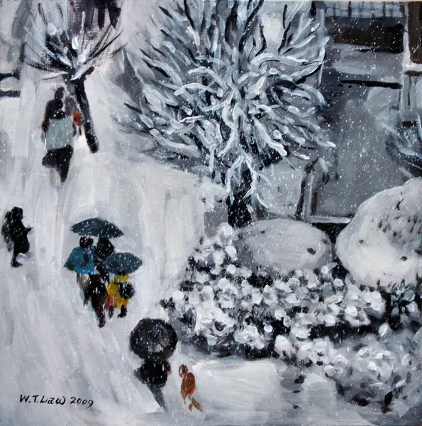 下雪景觀-A snowy day