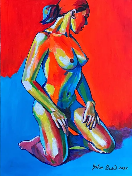充滿活力的女體 Energetic female body