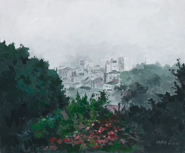山區霧晨-Fog in mountain area