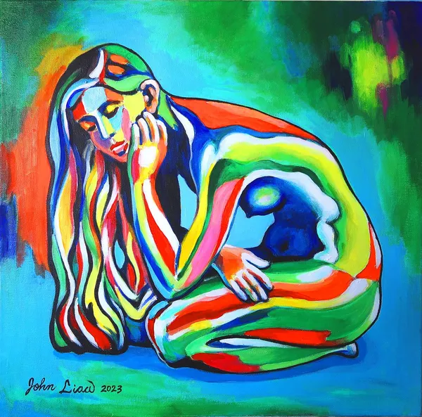 沈思者 Pensive figure