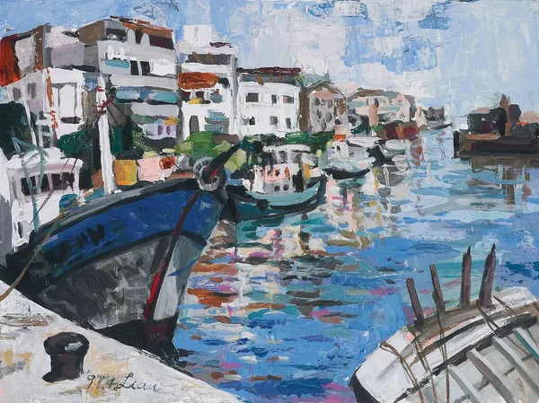 高雄鼓山一瞥 漁港（二）-fishing port (2)(Gao-Xiong)